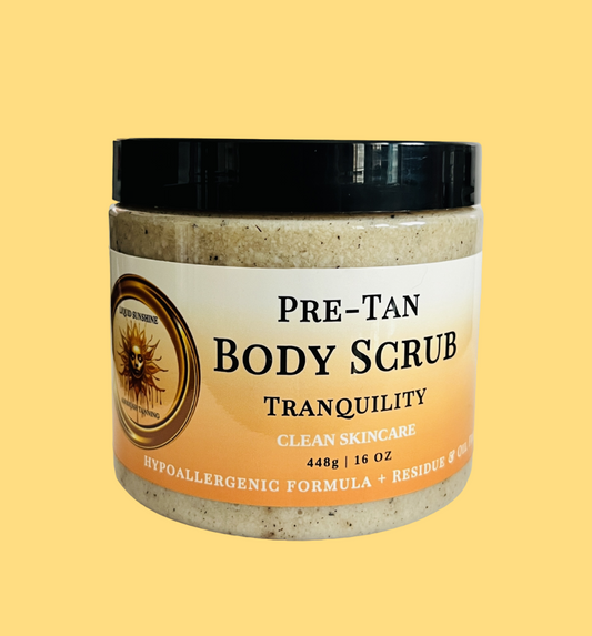 Tranquility Scented Oil-Free + Mess-Free Body Scrub | Like No Other You've Tried | 16oz size!