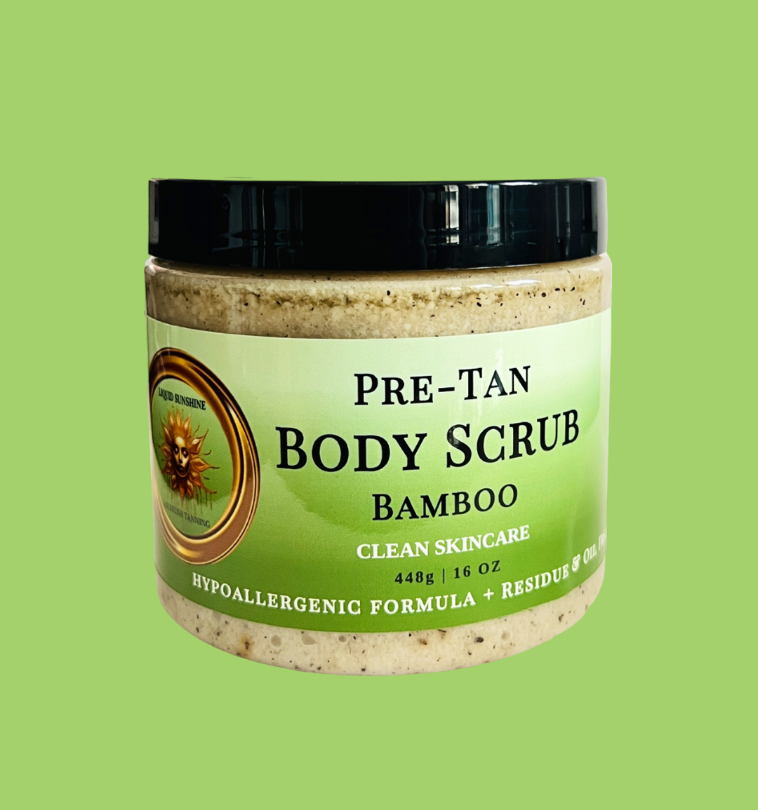 Bamboo Scented Oil-Free + Mess-Free Body Scrub | Like No Other You've Tried | 16oz size!